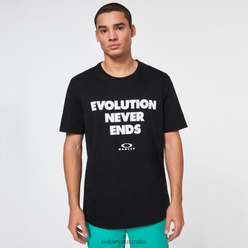 Evolution Never Ends SS Tee Blackout Oakley2ZJX2445