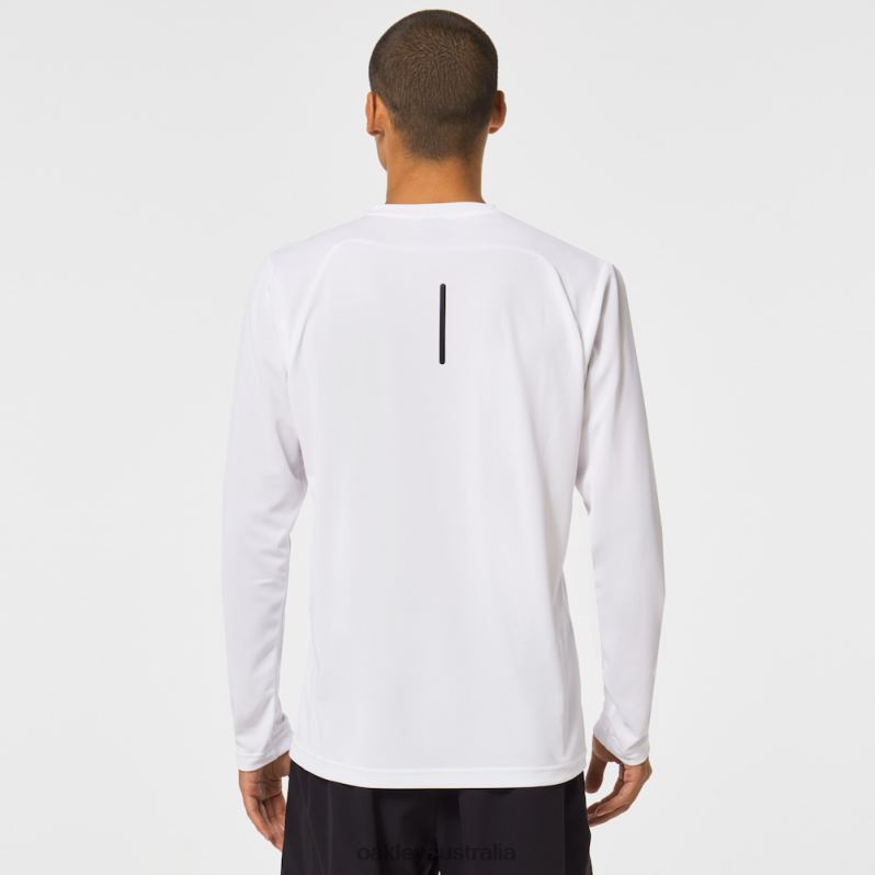 Foundational Training Long Sleeve Tee White Oakley2ZJX2409