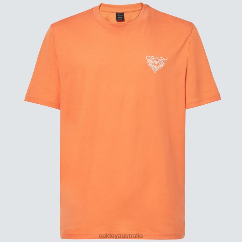 Hard Charge Tee Soft Orange Oakley2ZJX2193