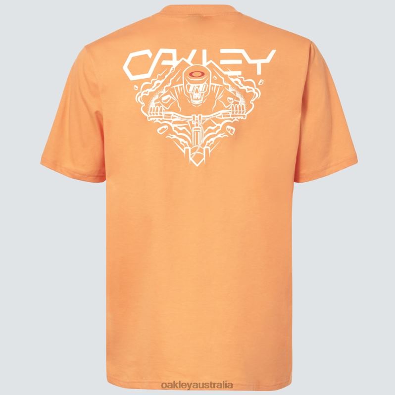 Hard Charge Tee Soft Orange Oakley2ZJX2193