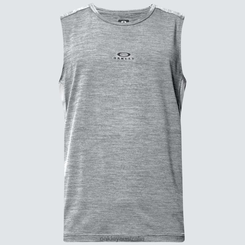 O Fit Rc Sleeveless Tee New Granite Heather Oakley2ZJX2126