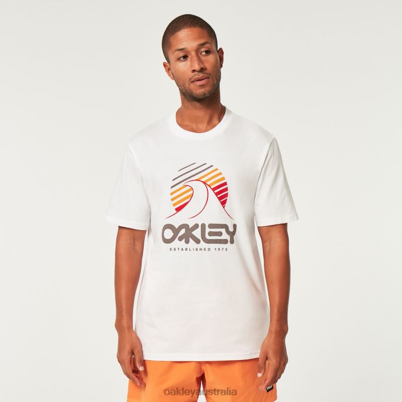 One Wave B1B Tee White Oakley2ZJX2140