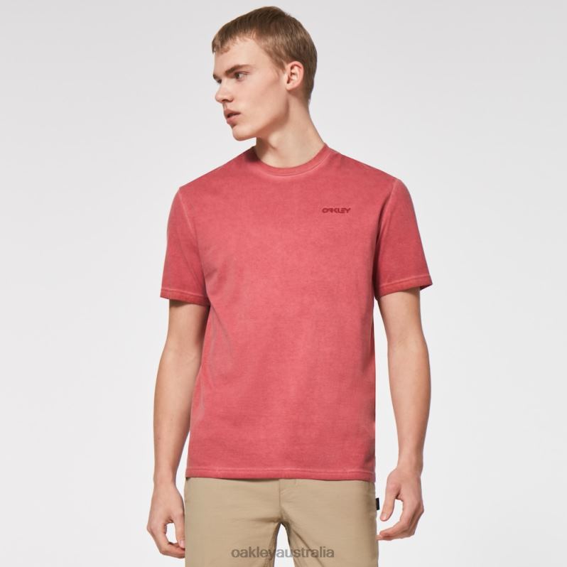 Overdyed B1B Logo Tee Iron Red Oakley2ZJX2481