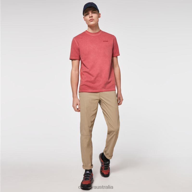 Overdyed B1B Logo Tee Iron Red Oakley2ZJX2481