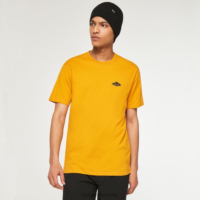 Peak Ellipse Tee Amber Yellow Oakley2ZJX2343