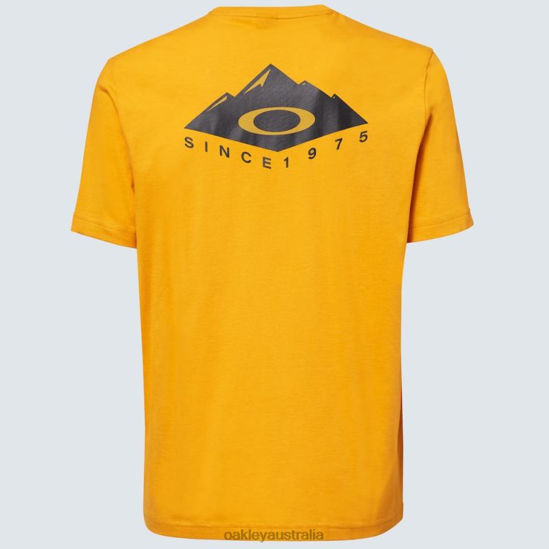 Peak Ellipse Tee Amber Yellow Oakley2ZJX2343