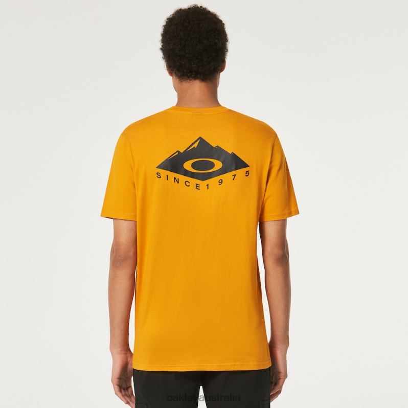 Peak Ellipse Tee Amber Yellow Oakley2ZJX2343