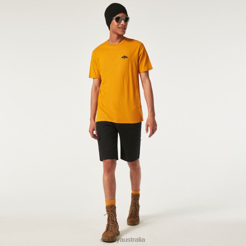 Peak Ellipse Tee Amber Yellow Oakley2ZJX2343