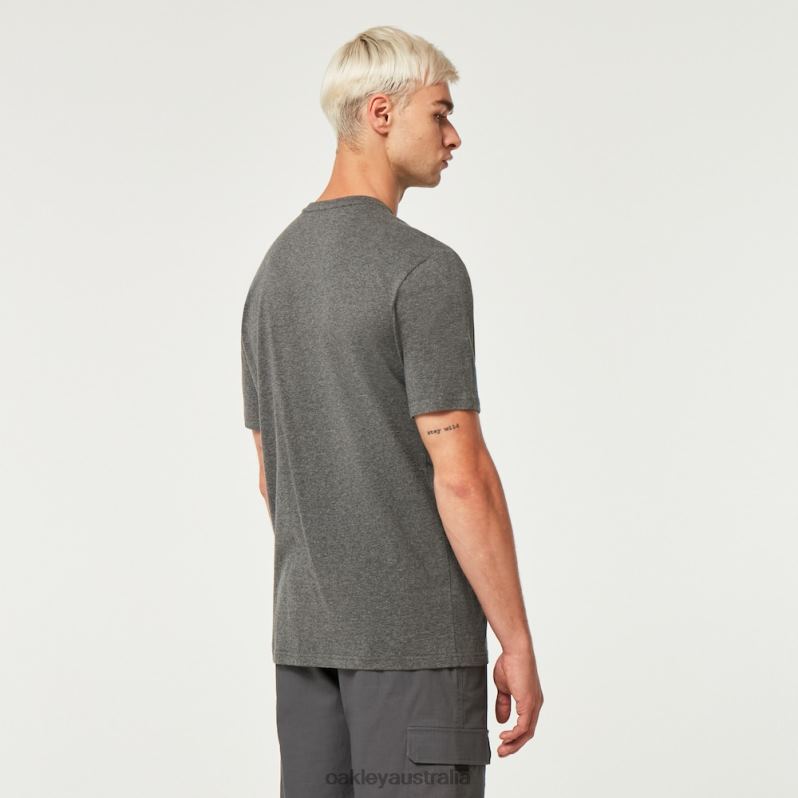 Relax Henley Tee New Athletic Grey Oakley2ZJX2203