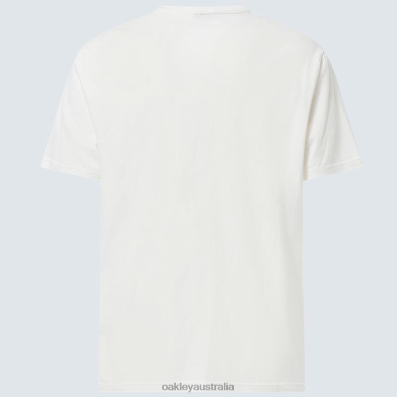 Relax Henley Tee White Oakley2ZJX2205