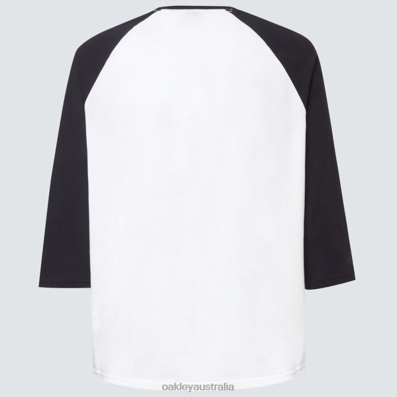 Relax Raglan 3/4 Tee Off White/Black Oakley2ZJX2469