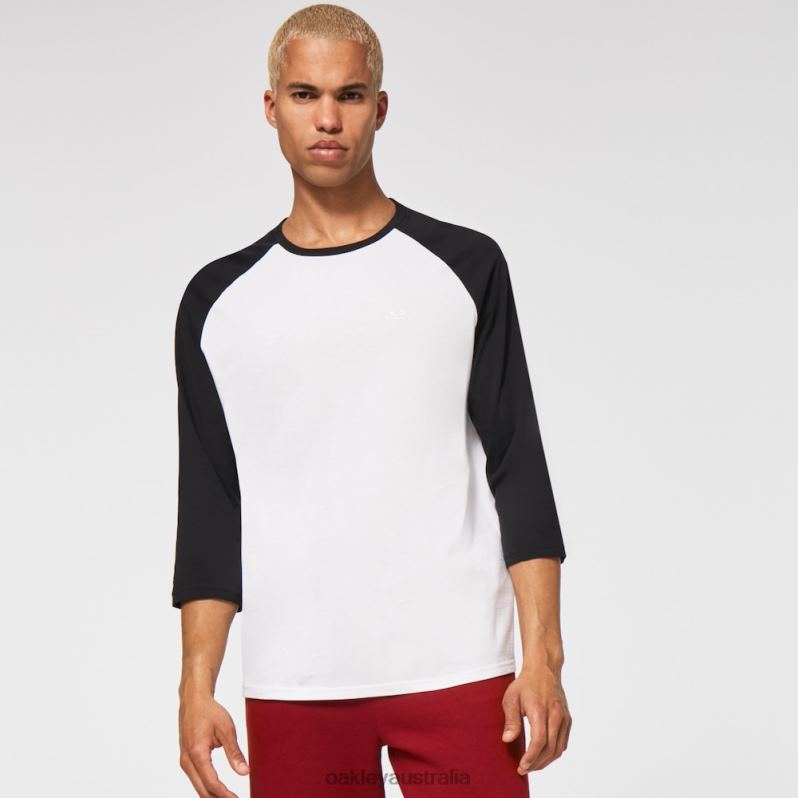 Relax Raglan 3/4 Tee Off White/Black Oakley2ZJX2469