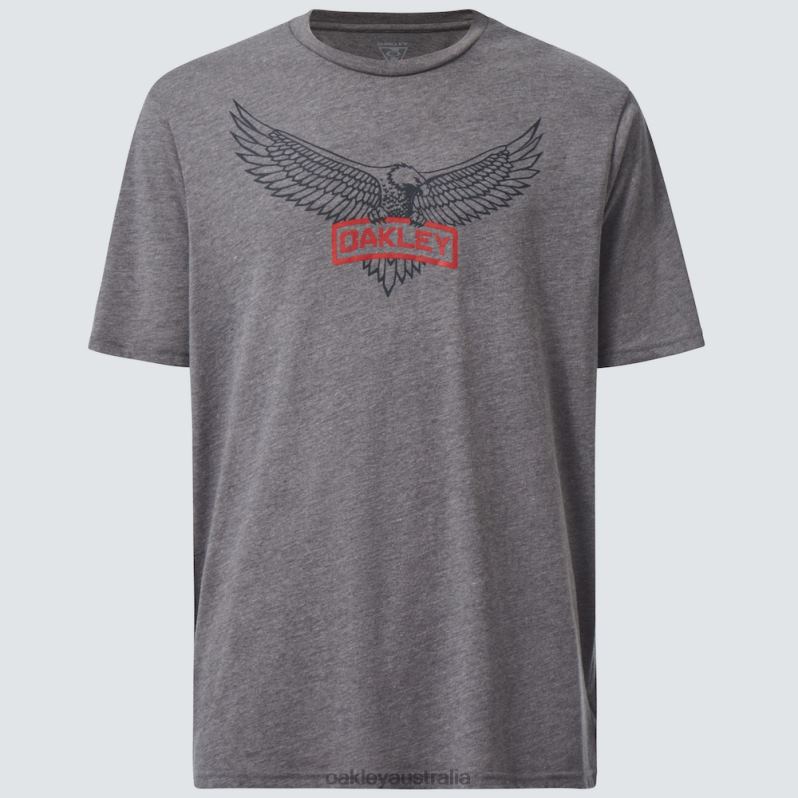 SI Eagle Tab Tee Athletic Heather Gray Oakley2ZJX2483