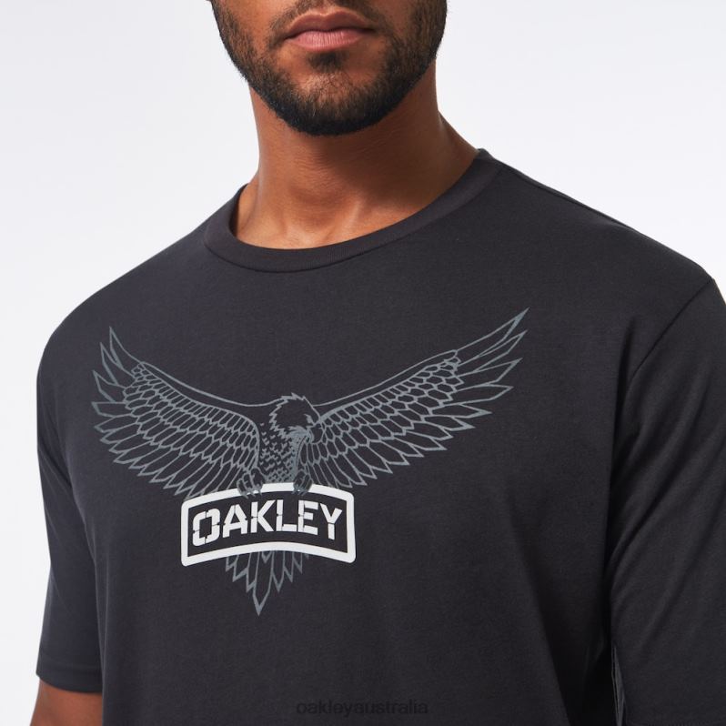 SI Eagle Tab Tee Blackout Oakley2ZJX2482