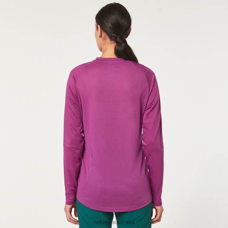 Wmns Factory Pilot LS Jersey Ultra Purple Oakley2ZJX2638