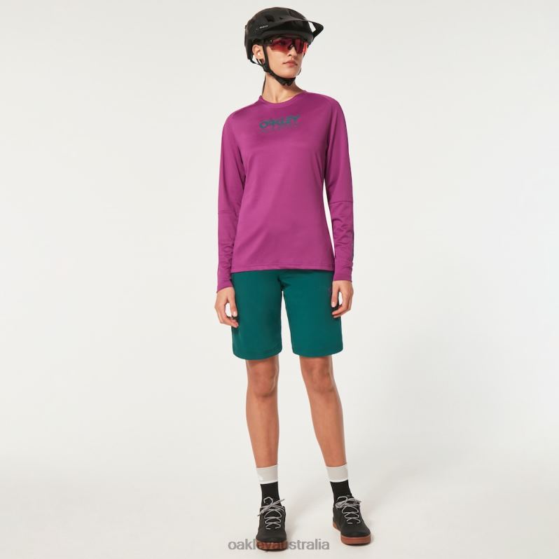 Wmns Factory Pilot LS Jersey Ultra Purple Oakley2ZJX2638