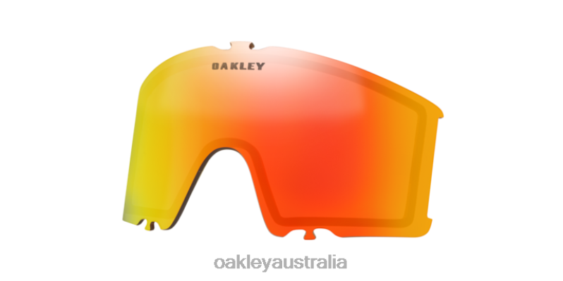 Target Line M Replacement Lens Fire Iridium Lenses Oakley2ZJX1699