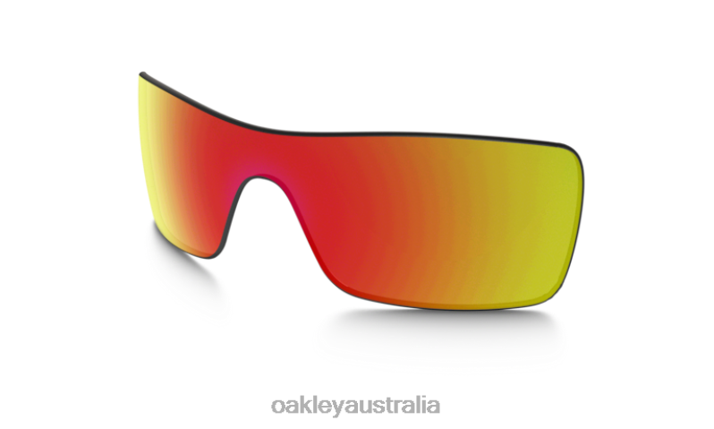 Batwolf Replacement Lens Ruby Iridium Lenses Oakley2ZJX1439