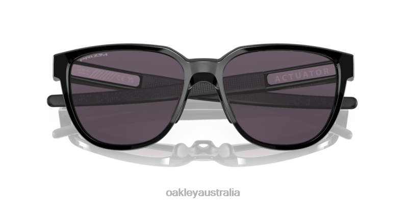 Actuator Prizm Grey Lenses, Polished Black Frame Oakley2ZJX830