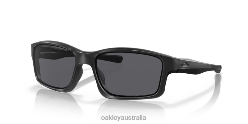 Chainlink Grey Polarized Lenses, Matte Black Frame Oakley2ZJX827