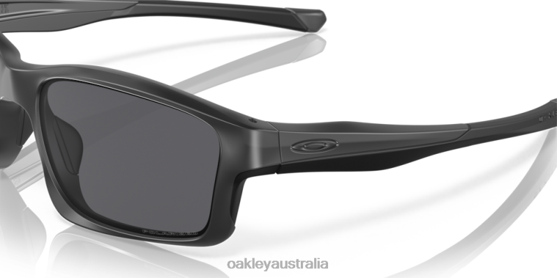 Chainlink Grey Polarized Lenses, Matte Black Frame Oakley2ZJX827