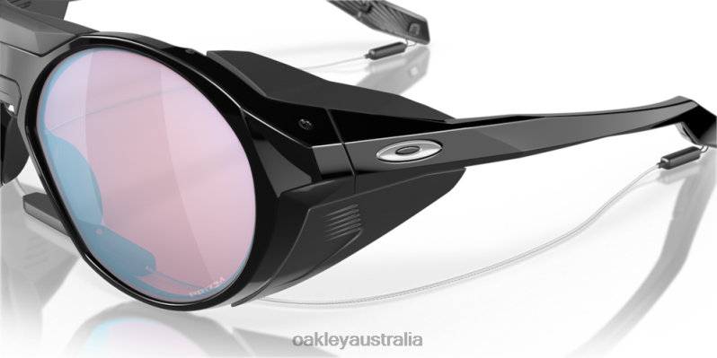 Clifden Prizm Snow Sapphire Lenses, Polished Black Frame Oakley2ZJX463