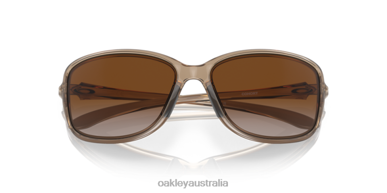 Cohort Dark Brown Gradient Lenses, Sepia Frame Oakley2ZJX455