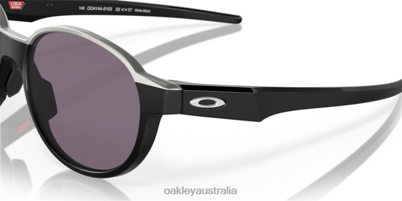 Coinflip Prizm Grey Lenses, Matte Black Frame Oakley2ZJX523