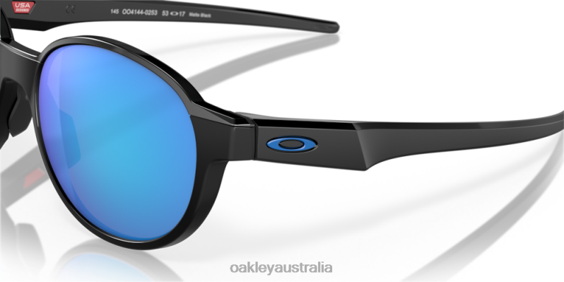 Coinflip Prizm Sapphire Lenses, Matte Black Frame Oakley2ZJX524