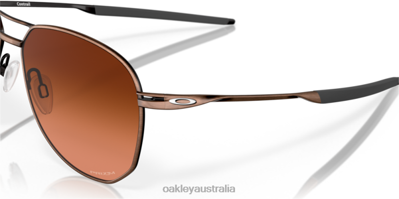 Contrail Prizm Brown Gradient Lenses, Satin Toast Frame Oakley2ZJX425