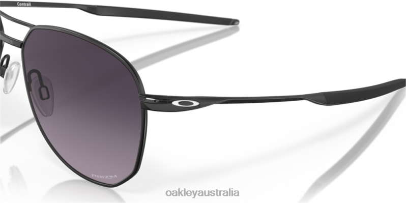 Contrail Prizm Grey Gradient Lenses, Satin Black Frame Oakley2ZJX424