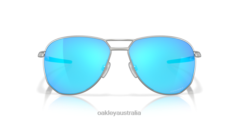 Contrail Prizm Sapphire Lenses, Satin Chrome Frame Oakley2ZJX421