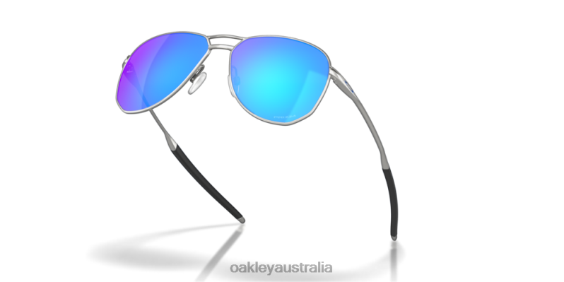 Contrail Prizm Sapphire Lenses, Satin Chrome Frame Oakley2ZJX421