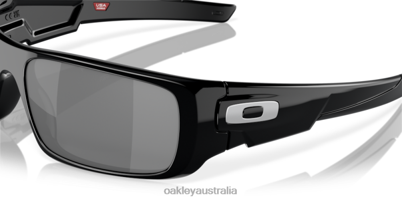 Crankshaft Black Iridium Lenses, Polished Black Frame Oakley2ZJX248