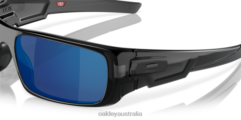 Crankshaft Ice Iridium Lenses, Black Ink Frame Oakley2ZJX255