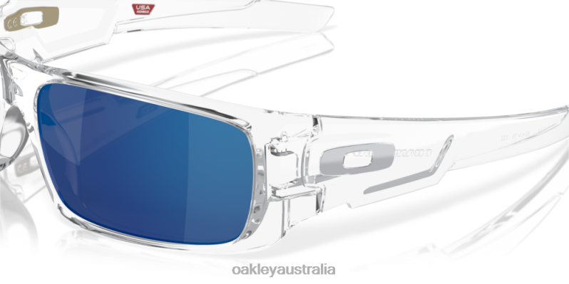 Crankshaft Ice Iridium Lenses, Polished Clear Frame Oakley2ZJX251