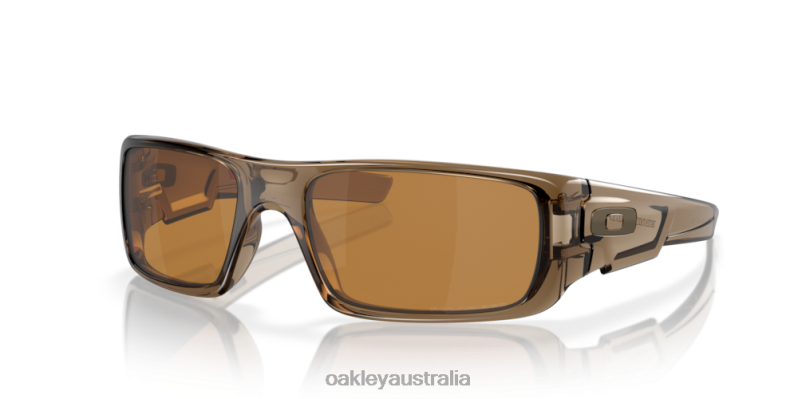 Crankshaft Tungsten Iridium Polarized Lenses, Brown Smoke Frame Oakley2ZJX253