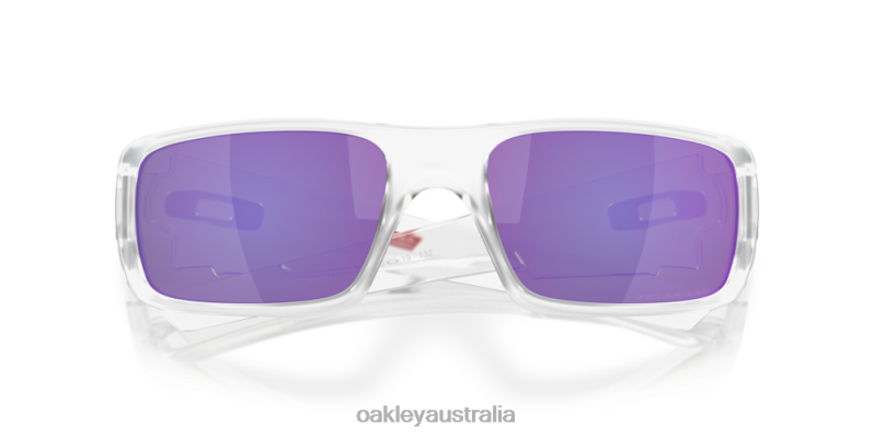 Crankshaft Violet Iridium Polarized Lenses, Matte Clear Frame Oakley2ZJX254