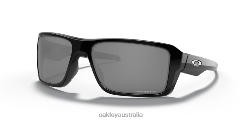 Double Edge Prizm Black Polarized Lenses, Polished Black Frame Oakley2ZJX504