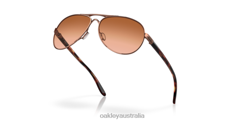 Feedback Vr50 Brown Gradient Lenses, Rose Gold Frame Oakley2ZJX478