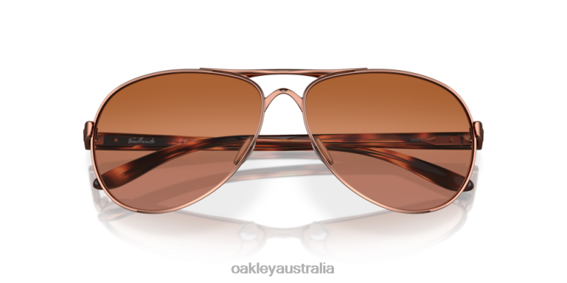 Feedback Vr50 Brown Gradient Lenses, Rose Gold Frame Oakley2ZJX478