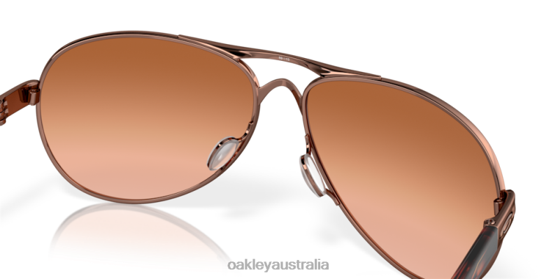 Feedback Vr50 Brown Gradient Lenses, Rose Gold Frame Oakley2ZJX478