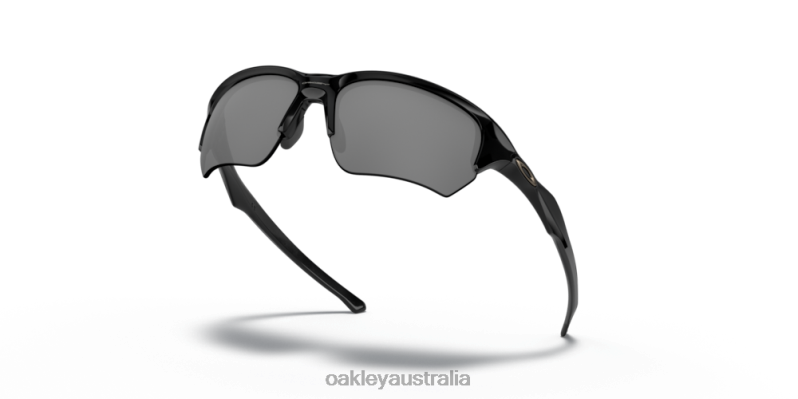 Flak Beta Black Iridium Lenses, Polished Black Frame Oakley2ZJX307