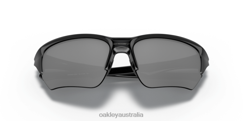 Flak Beta Black Iridium Lenses, Polished Black Frame Oakley2ZJX307