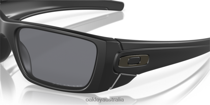 Fuel Cell Grey Polarized Lenses, Matte Black Frame Oakley2ZJX359