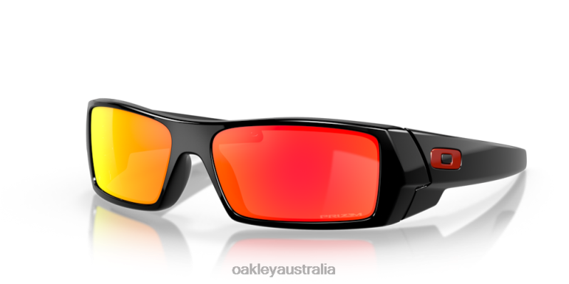 Gascan Prizm Ruby Lenses, Polished Black Frame Oakley2ZJX318