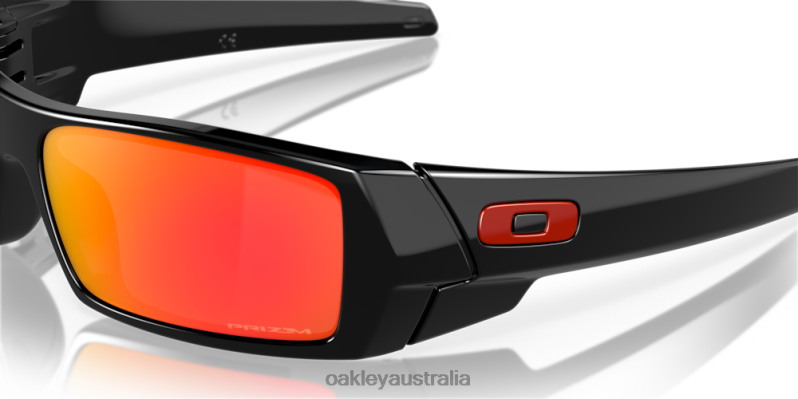 Gascan Prizm Ruby Lenses, Polished Black Frame Oakley2ZJX318