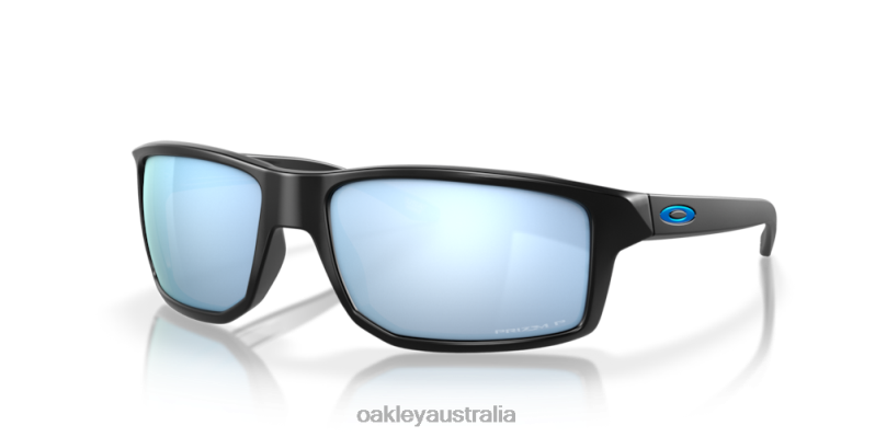 Gibston Prizm Deep Water Polarized Lenses, Matte Black Frame Oakley2ZJX389