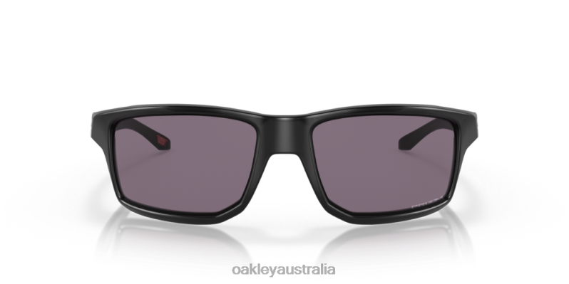 Gibston Prizm Grey Lenses, Polished Black Frame Oakley2ZJX381