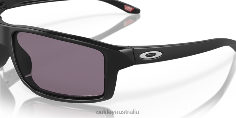 Gibston Prizm Grey Lenses, Polished Black Frame Oakley2ZJX381